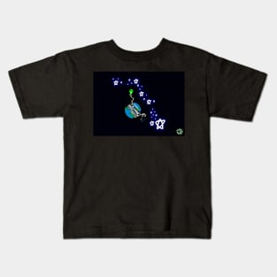 planet and ET Kids T-Shirt